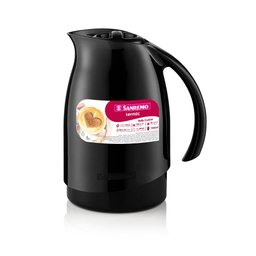 Bule Térmico Plástico Cuidar Preto 700ml Termic Sanremo - 1