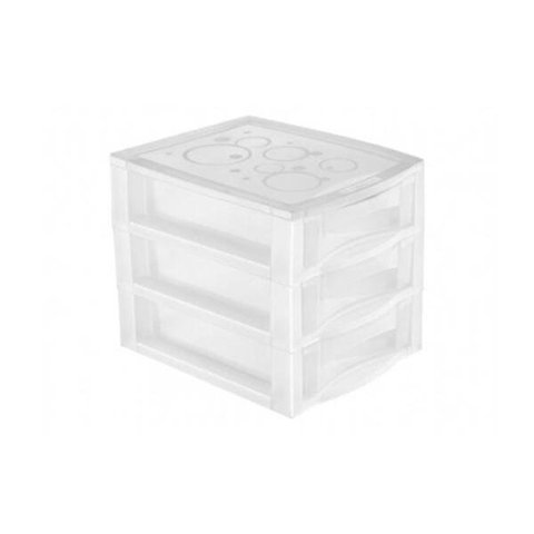 Gaveteiro P com 3 Gavetas - Cód. 7282