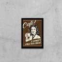Ver imagem 1 de Quadro Decorativo Retrô Café