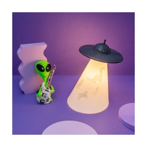 Luminária de Mesa Formato OVNI