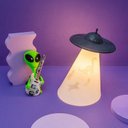 Ver imagem 1 de Luminária de Mesa Formato OVNI