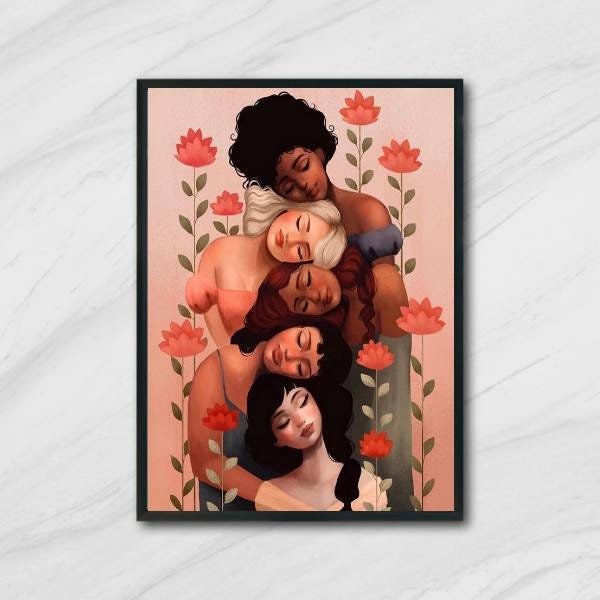 Quadro Decorativo Lindas e Poderosas - 1
