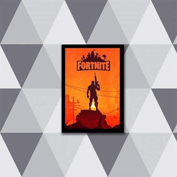 Quadro Decorativo Poster Fortnite - 1