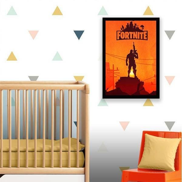 Quadro Decorativo Poster Fortnite - 2