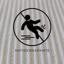 Tapete Boho Redondo Ø140cm Off White - Antiderrapante - 3