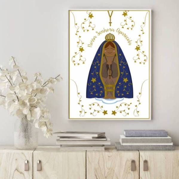 Quadro Decorativo Nossa Senhora Aparecida - 2
