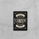 Ver imagem 1 de Quadro Decorativo Pessoas Que Gostam de Comer