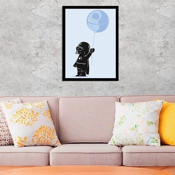 Quadro Decorativo Darth Vader Baby - 2