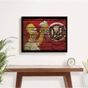 Ver imagem 2 de Quadro Decorativo Homer Simpson Duff Beer Rústico