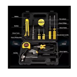 Kit Jogo de Ferramentas Maleta 12 Pcs Uso Domestico Presente - 3