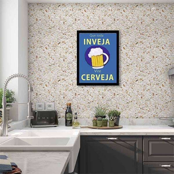 Quadro Decorativo Que Toda Inveja Vire Cerveja - 2