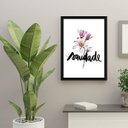 Ver imagem 2 de Quadro Decorativo Palavra Saudade