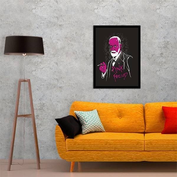 Quadro Decorativo Pink Freud - 2