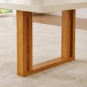 Ver imagem 6 de Sala de Jantar 180x90 Luna 6 Cadeiras Bom Pastor Naturale/Off Linho Off