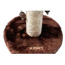 Ver imagem 3 de Arranhador para Gatos Sustentável Luppet com Bolinhas Marrom