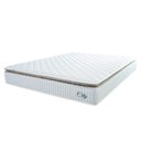 Ver imagem 1 de Colchão Casal Queen Molas Ensacadas City Pillow Top 158x198x23cm Branco/bege Hellen