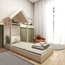Ver imagem 3 de Cama Montessoriana Infantil Casinha Helena
