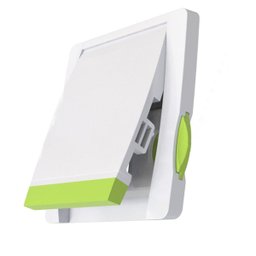 Trava de Segurança para Porta Janela Deslizante Kit 2 Unidades Criança Bebe Pet Bloqueio Porta de Co - 3