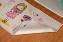 Ver imagem 1 de Tapete Infantil Menininha Rosa 45X100cm Antiderrapante FASTLAR
