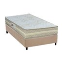 Ver imagem 1 de Conjunto Box Solteiro: Colchão Espuma Paropas Ag65 Master Clean + Base Crc Suede Clean (88x188)