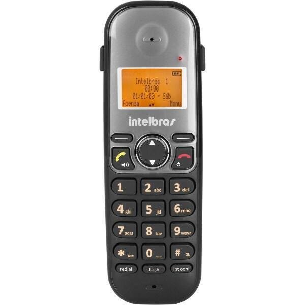 Kit Telefone sem Fio TS 5120 com Fone Ouvido Hc 10 Intelbras - 3