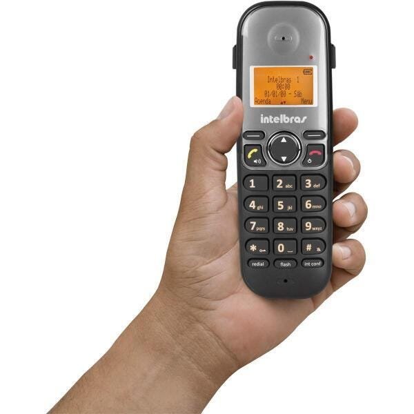 Kit Telefone sem Fio TS 5120 com Fone Ouvido Hc 10 Intelbras - 2
