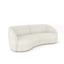 Ver imagem 7 de Sofá Decorativo Sala de Estar Bipartido 288cm Clarke Bouclê Offwhite G45 - Gran Belo