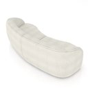 Ver imagem 5 de Sofá Decorativo Sala de Estar Bipartido 288cm Clarke Bouclê Offwhite G45 - Gran Belo