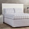 Kit Jogo de Cama Lençol Cama Queen + Fronhas Listradas Atual 3 Peças - 1
