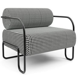 Kit 02 Poltronas Decorativa Pés Industrial Moscou L02 Pied Poule - Lyam Decor - 3