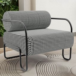 Kit 02 Poltronas Decorativa Pés Industrial Moscou L02 Pied Poule - Lyam Decor - 2