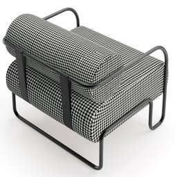 Kit 02 Poltronas Decorativa Pés Industrial Moscou L02 Pied Poule - Lyam Decor - 8