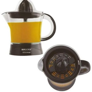 Espremedor Mallory Fruitmax 127V Elétrico - 30W 1,2L Preto