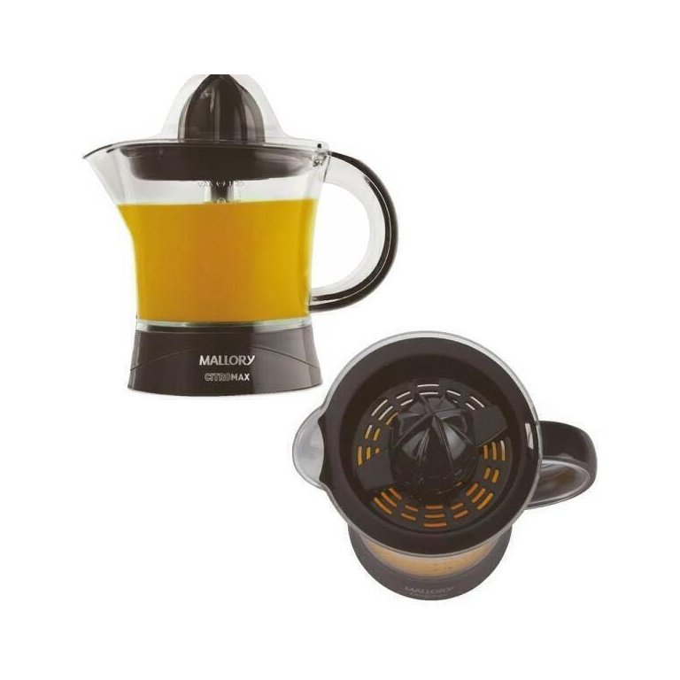 Espremedor Mallory Fruitmax 127V Elétrico - 30W 1,2L Preto
