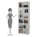 Ver imagem 4 de Estante Livreiro Multiuso 12 Nichos Legend F04 Branco - Mpozenato