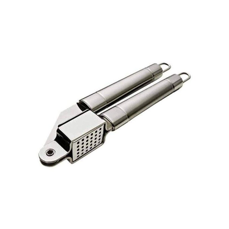 Espremedor De Alho Luxo Tambor Removível Em Aço Inox Kehome