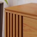 Ver imagem 6 de Rack para Tv 60 Polegadas Sala bancada 1 Porta Ripado Tarsila Freijó C04 - D'rossi