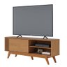 Rack para Sala bancada de tv 60'' 1 Porta Ripado Tarsila Freijó C04 - D'rossi - 10