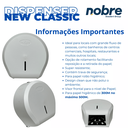 Ver mais imagens de Dispenser Porta Papel Higiênico Rolão New Classic Branco