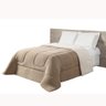 Coberdron Casal Queen Dupla Face Sherpa Manta Soft Bege - 5