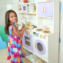 Ver imagem 4 de Módulo Crescer Cozinha Infantil com Geladeira - Lilás
