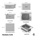Ver imagem 6 de Churrasqueira Elétrica Grill Inox 430 - Modelo Aberto Grande / 3.2 Kw 220V