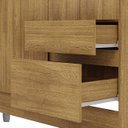 Ver imagem 3 de Guarda Roupa Solteiro 103cm com 4 Portas Ideal Nature - Vila Rica