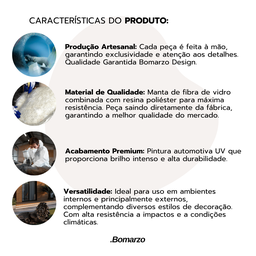 Escultura Decorativa Estátua Leão Deitado Médio:preto Fosco/dourado - 6