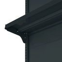 Ver imagem 5 de Gondola Centro 137 Fit Ate 4 Metros 1 Ponta Preto 36b Pe Preto