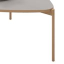 Ver imagem 3 de Mesa de Centro Orgânica para Sala Pé Metal Zira D04 Bali - Mpozenato