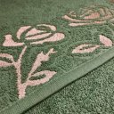 Ver imagem 2 de Jogo de Toalhas 4 Peça Macia Guadalupe - 500 G/m² - Verde