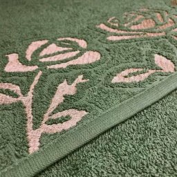 Jogo de Toalhas 4 Peça Macia Guadalupe - 500 G/m² - Verde - 2