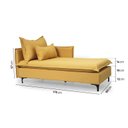 Ver imagem 6 de Sofá Modular 2 Lugares com Chaise e Pé Metal Sôma CabeCasa MadeiraOriginals