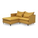 Ver imagem 4 de Sofá Modular 2 Lugares com Chaise e Pé Metal Sôma CabeCasa MadeiraOriginals